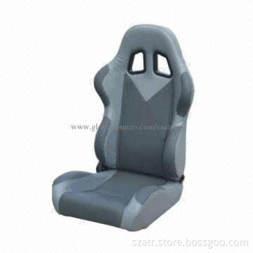 New Style PU Racing Car Seat with Steel Tube Frame